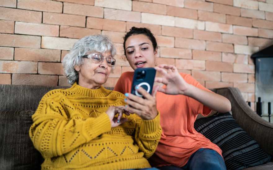 How can I adapt my smartphone for senior citizens?