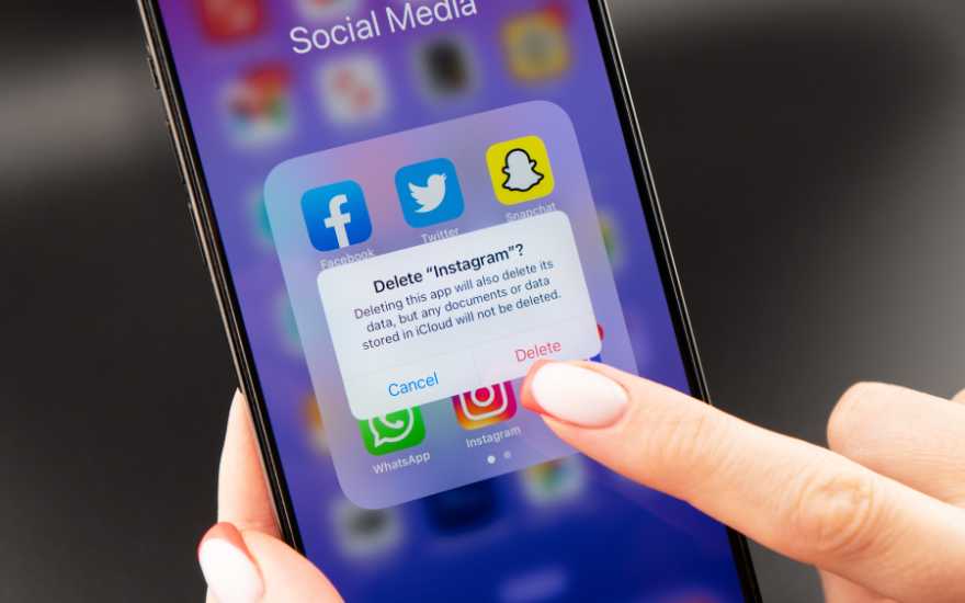 How to delete an Instagram account?