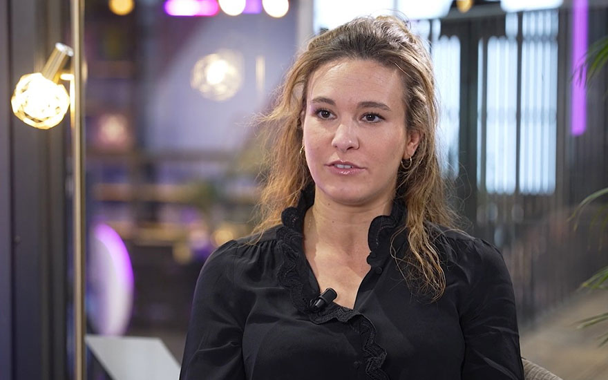 Morgane Garot from Proximus NXT explains how artificial intelligence is transforming the digital workplace at the Think NXT 2025 event