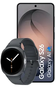 Samsung Galaxy S26 + Galaxy Watch
