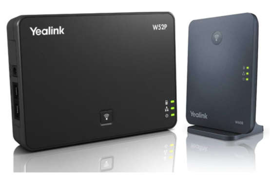 Yealink W52P en Yealink W60B