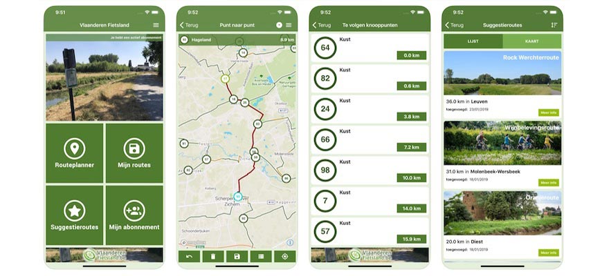 Vallen onderbreken levend Apps wandelen en fietsen | Proximus