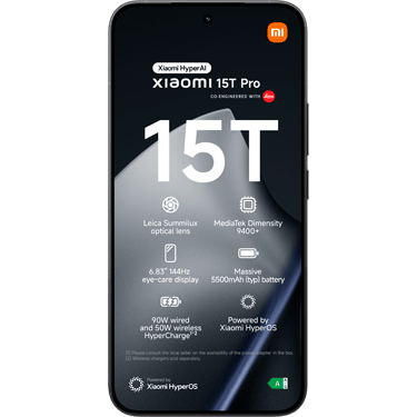 Xiaomi 15T Pro 512GB Black | Proximus