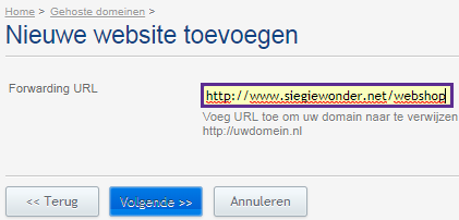 Geef de URL of HTML in.