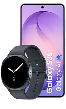 Samsung Galaxy S26 + Galaxy Watch 8 LTE