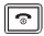 The icon looks like a black telephone with a small circle below it.