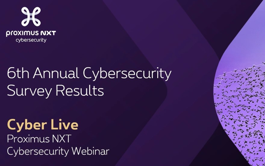 Cyber Live Webinar : la 6ème Enquête Annuelle Cybersécurité
