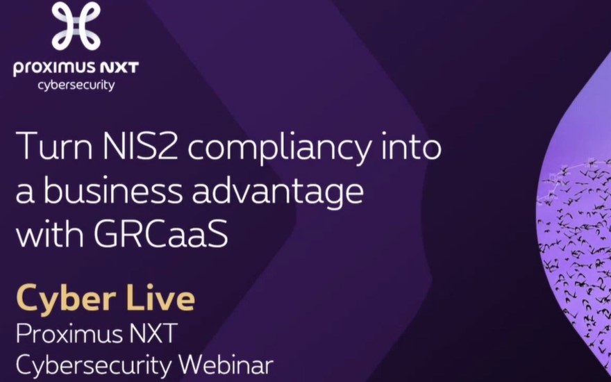 Cyber Live Webinar: NIS2-compliance met GRCaaS