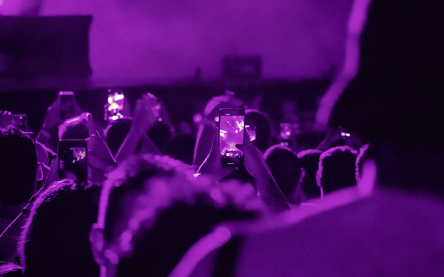 Concertbeleving steunt op connectiviteit