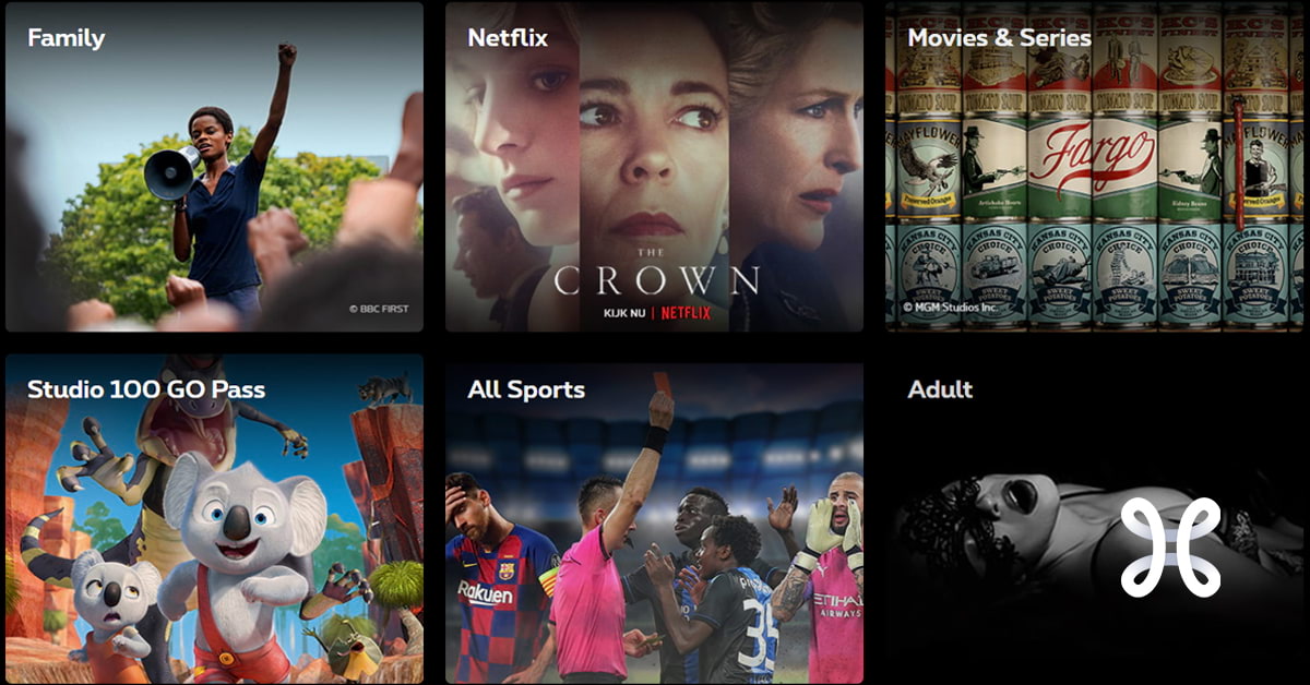 Pickx tv-opties | Proximus