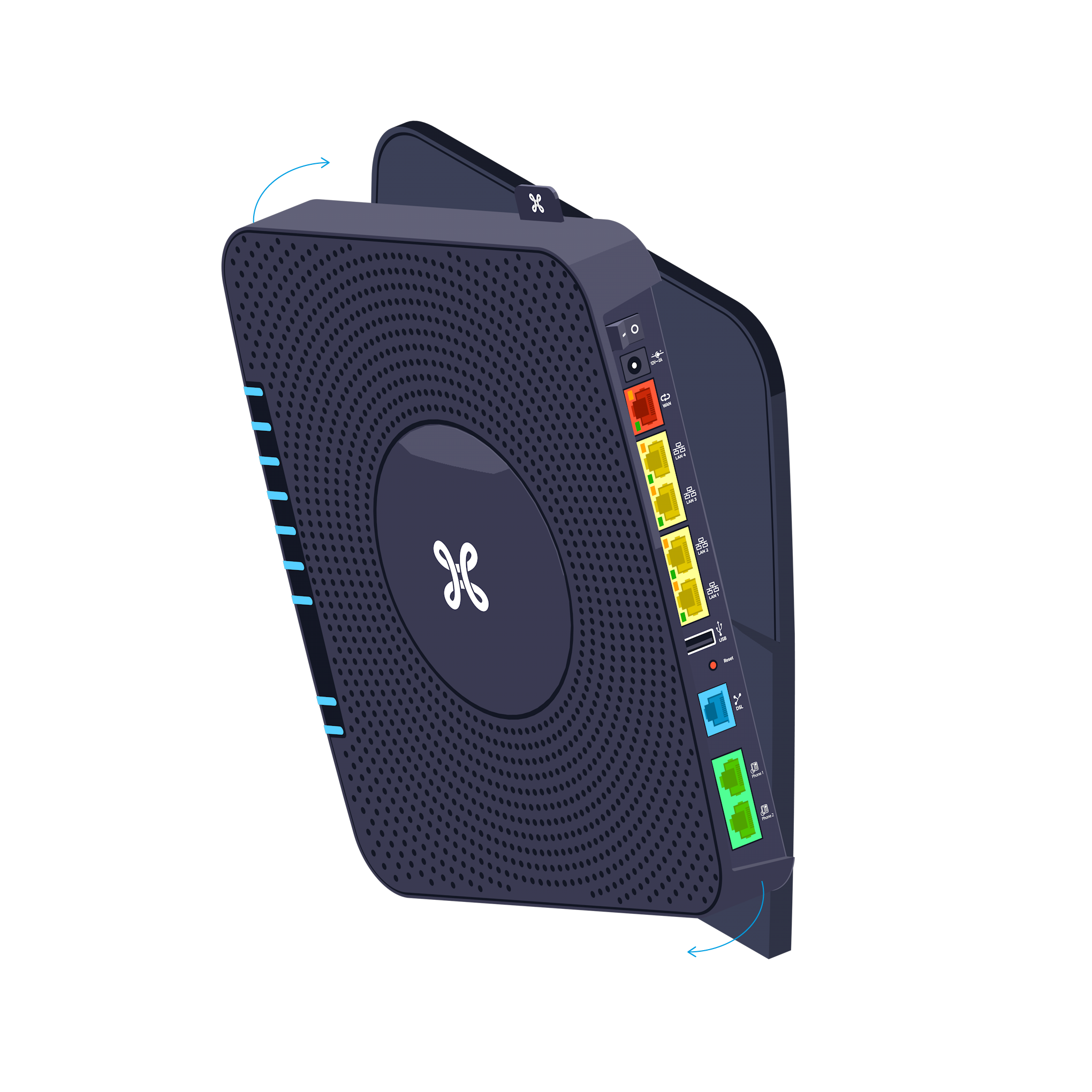 B BOX profil modem support tracé V2 03