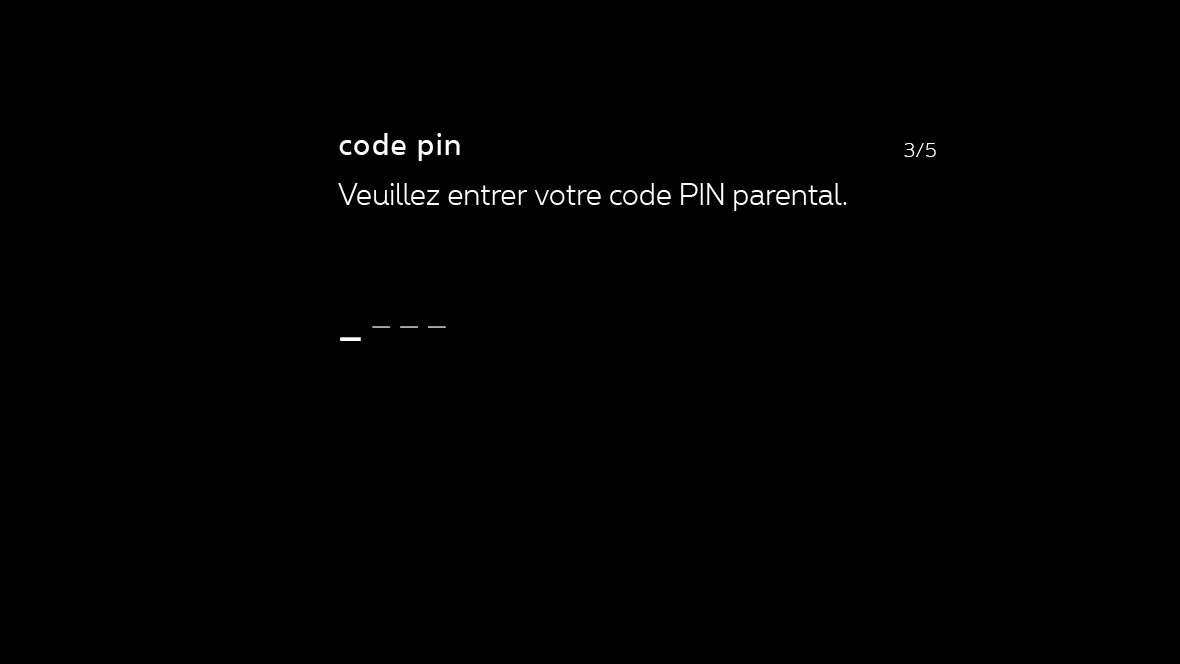 Decoder installation pin code fr 1