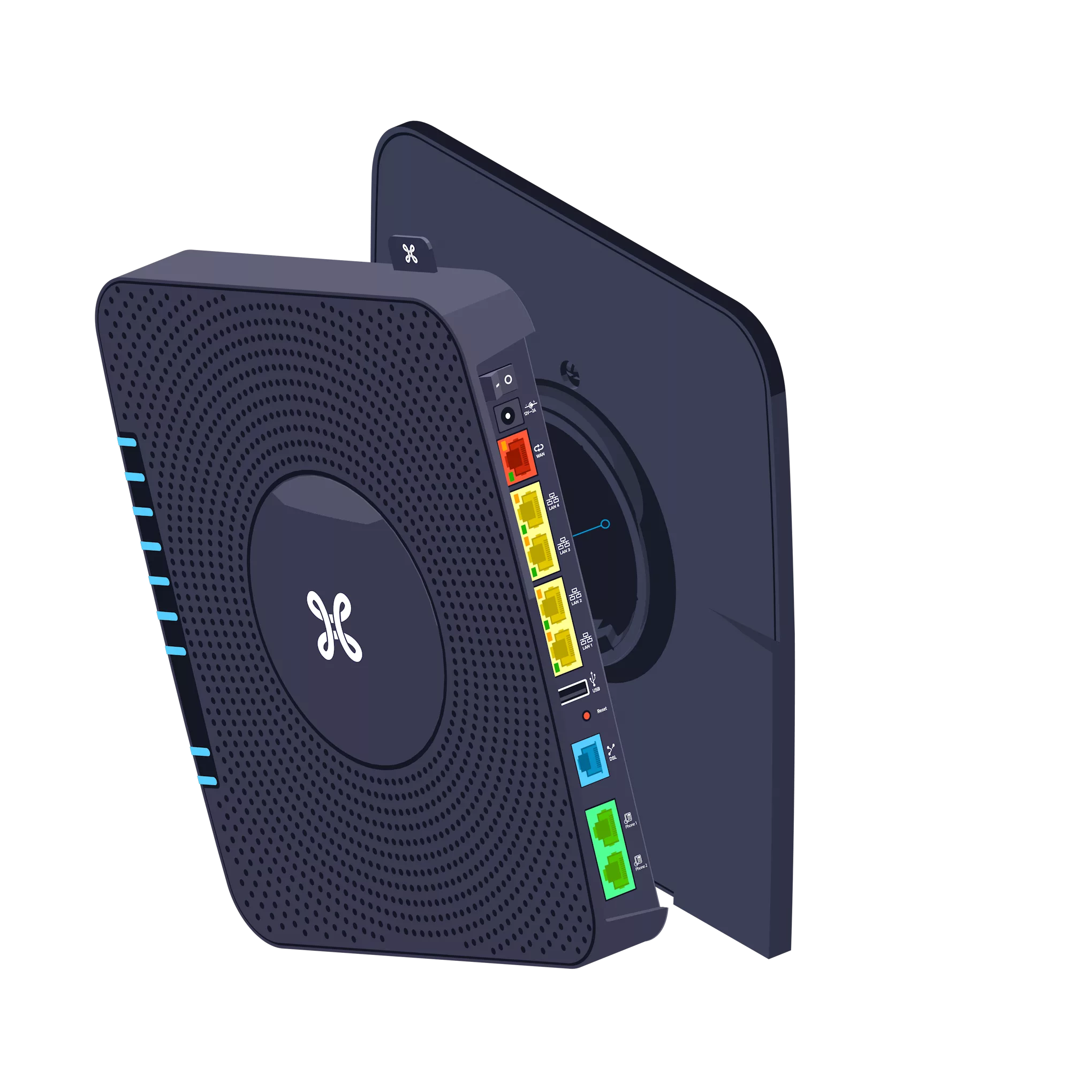 B BOX profil modem support tracé V2 02